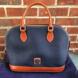 NWT Dooney & Bourke Zip Zip Satchel
